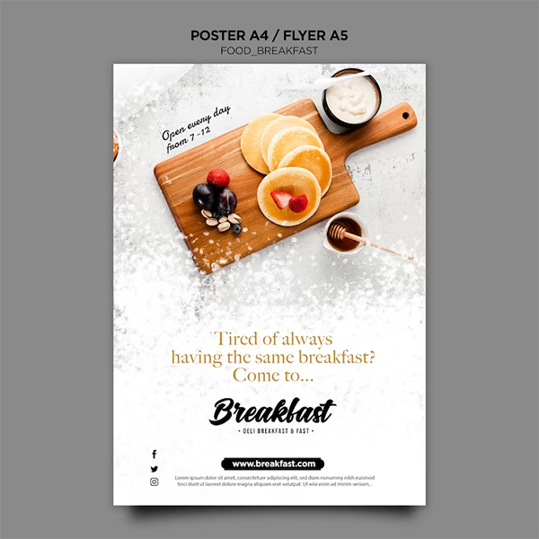 Pastry Flyer Templates 21+ Free PSD, Ai, Word, InDesign Downloads